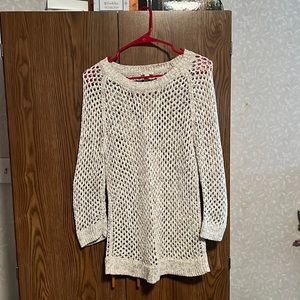 Gap crochet style sweater